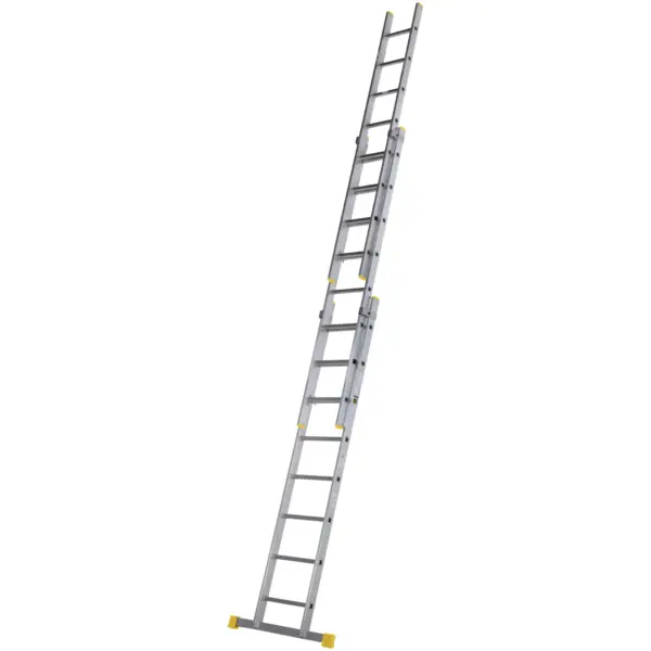 Werner Trade 3 Part Extension Ladder 2.45 To 6.38m