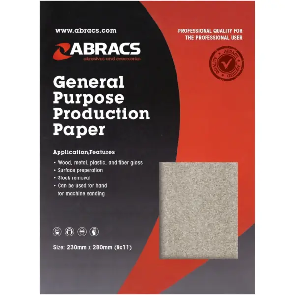 Abracs Sandpaper  (S2) (40 Grit)