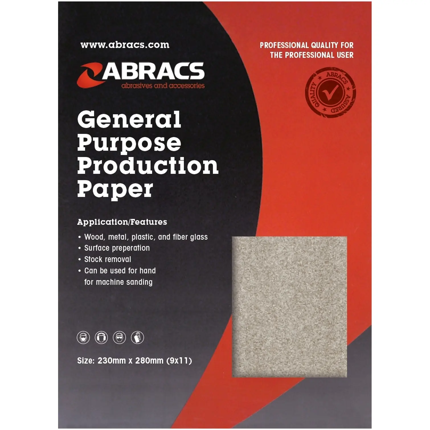 Abracs Sandpaper  (S2) (40 Grit)