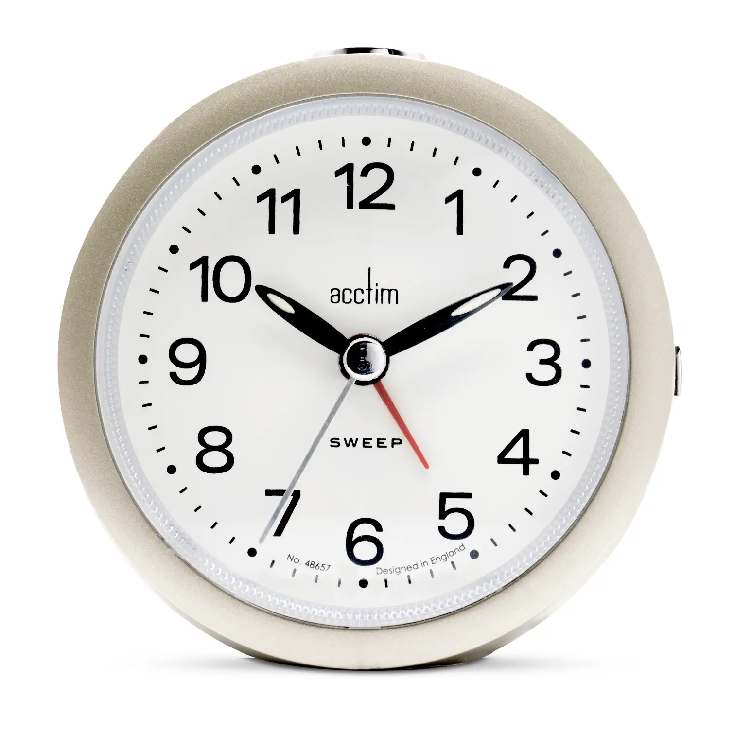Acctim Elana Champagne Alarm Clock