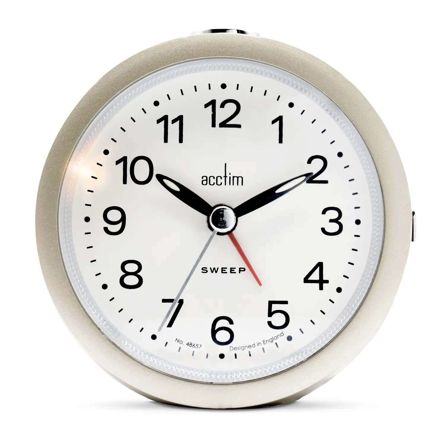 Acctim Elana Champagne Alarm Clock