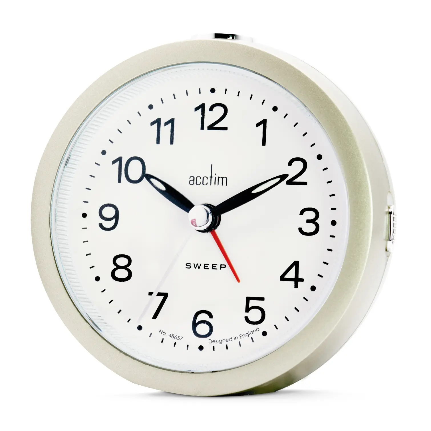 Acctim Elana Champagne Alarm Clock