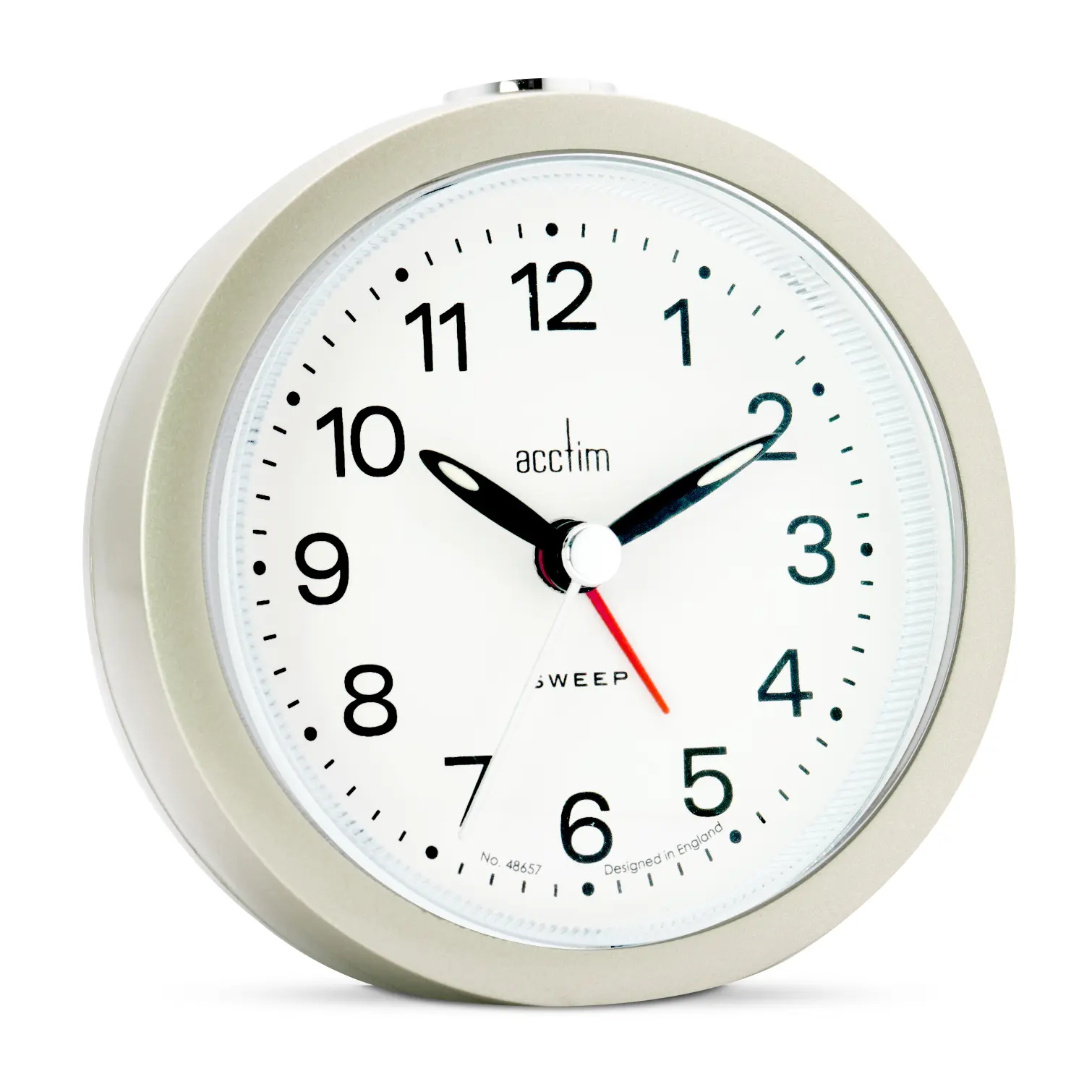 Acctim Elana Champagne Alarm Clock