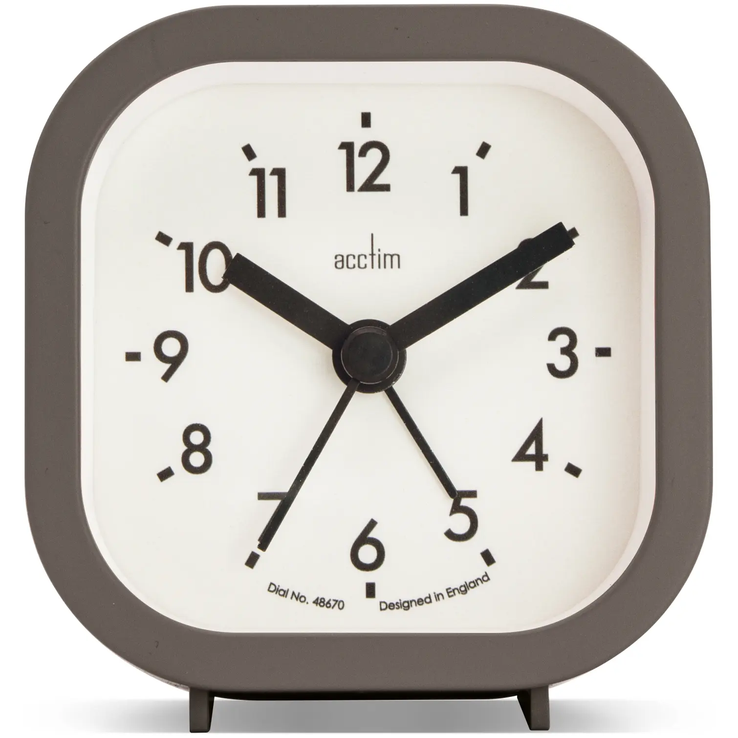 Acctim Robyn Grey Alarm Clock