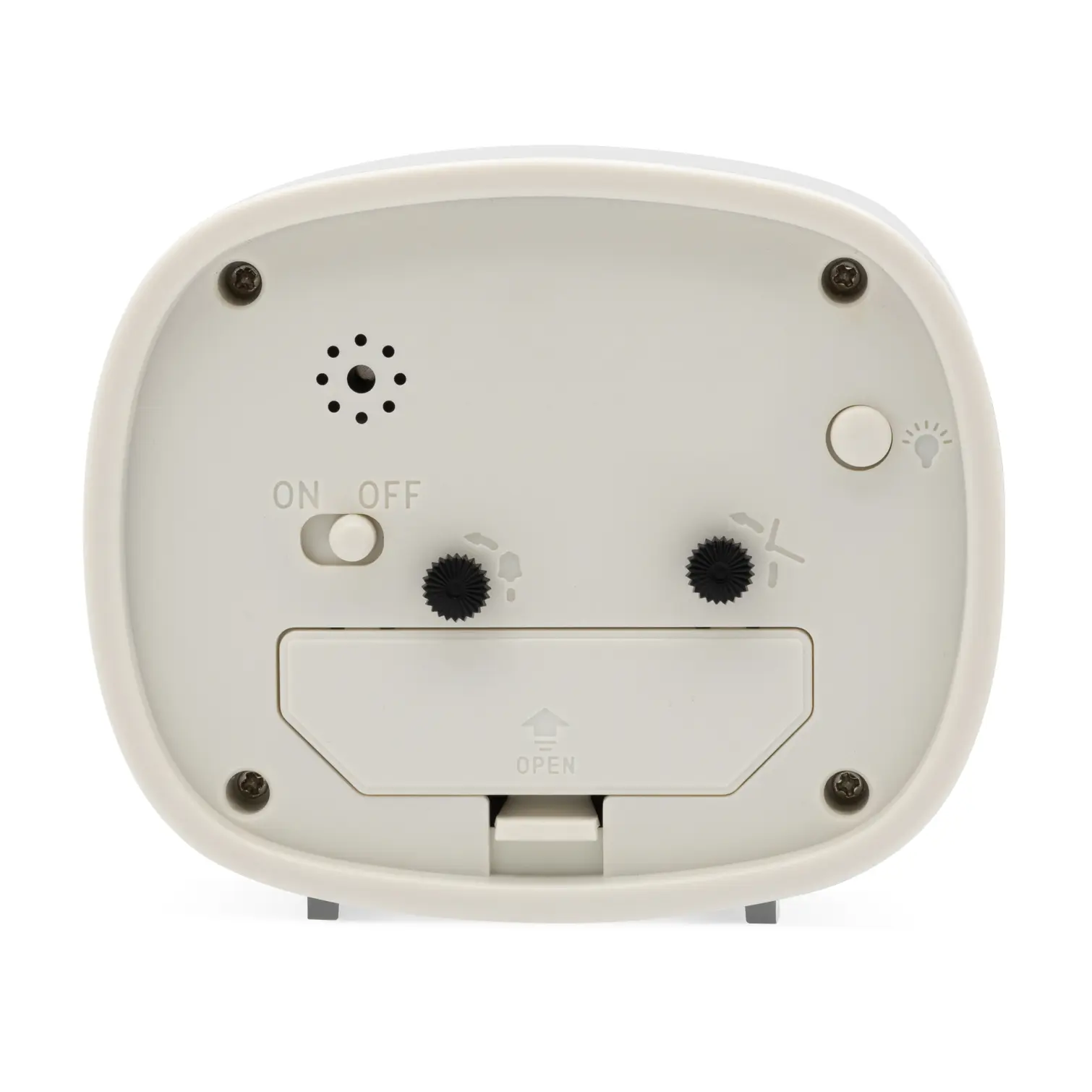 Acctim Hilda Pigeon Grey Alarm Clock