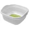 Addis White Green Soft Touch Bowl 8.5Ltr