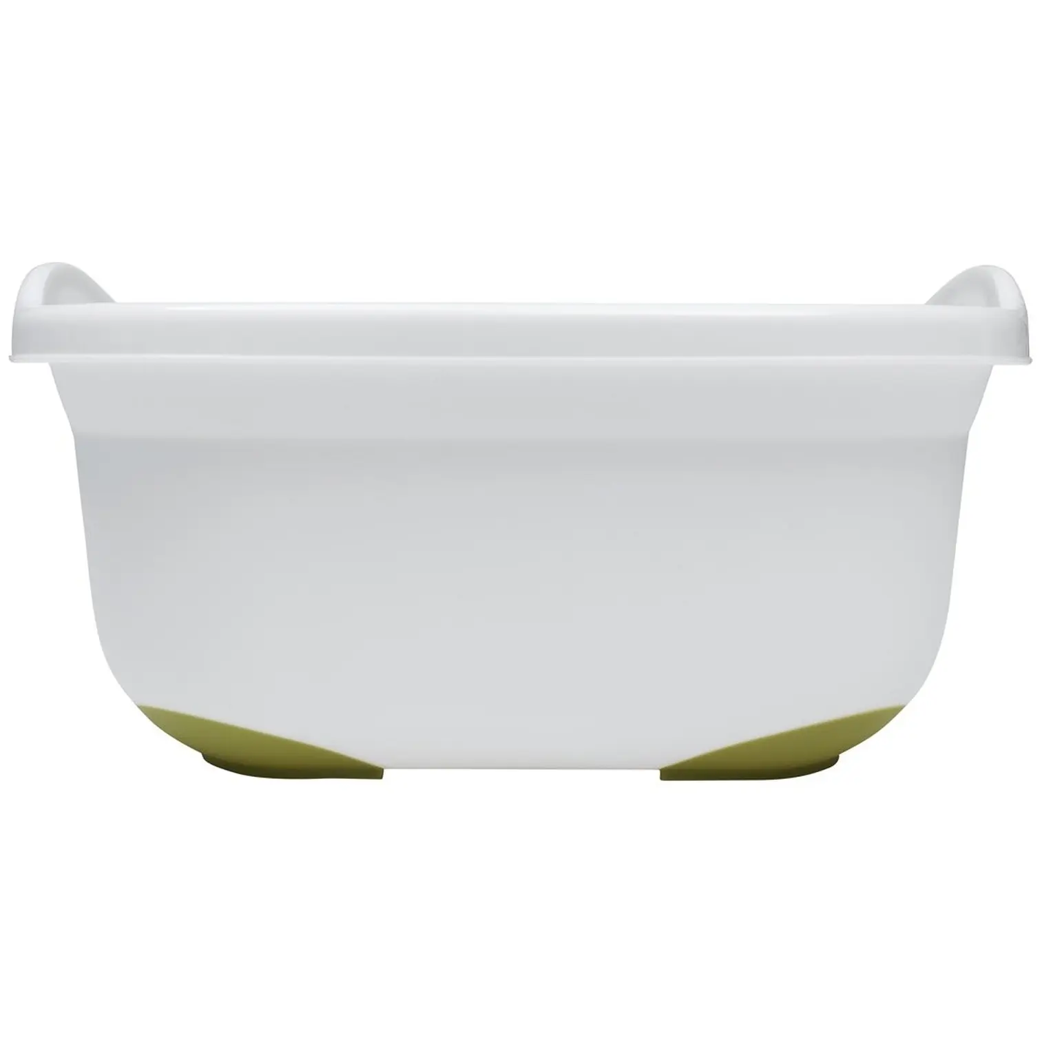 Addis White Green Soft Touch Bowl 8.5Ltr