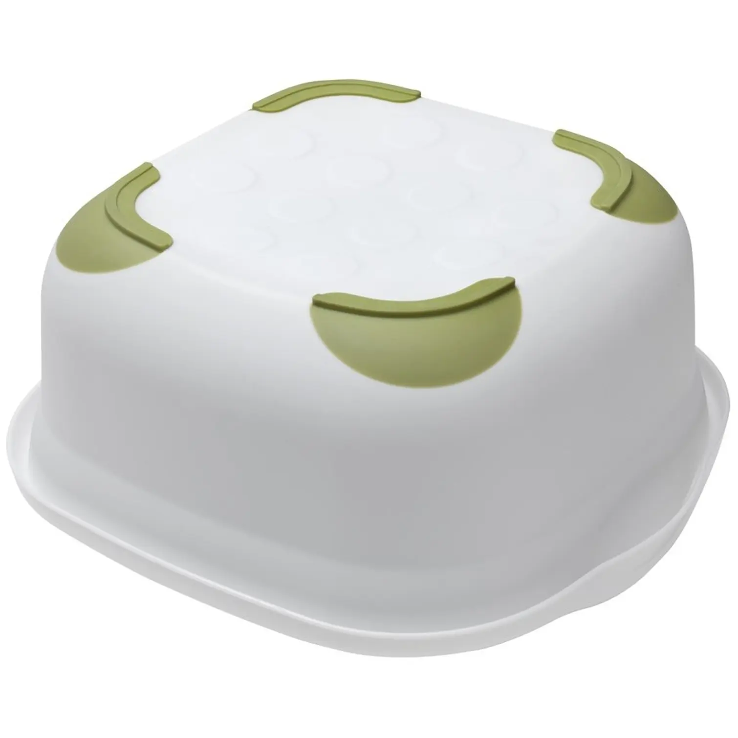 Addis White Green Soft Touch Bowl 8.5Ltr