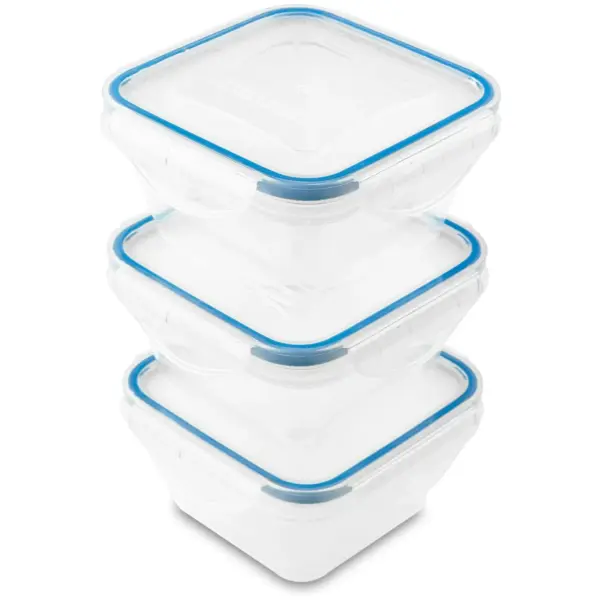 Addis Clip Tight Storage Boxes 3 Pack