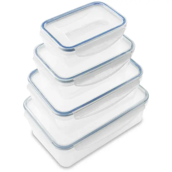 Addis Clip Tight Storage Box Set 4 Pack