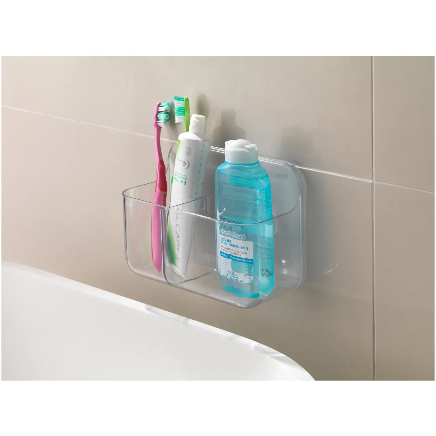 Addis Invisifix Toothbrush Holder