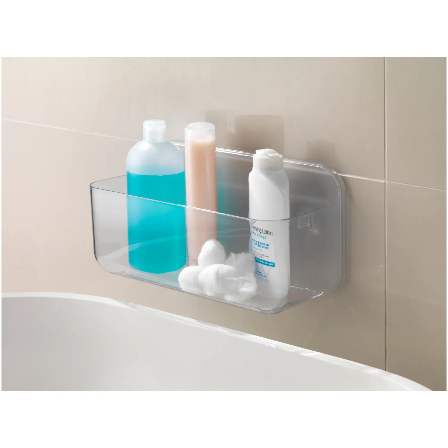Addis Invisifix Large Bathroom Caddy