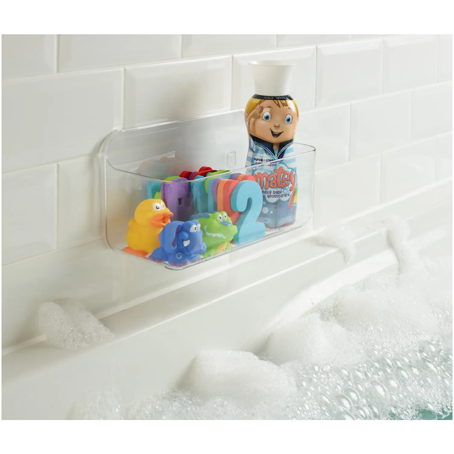 Addis Invisifix Large Bathroom Caddy