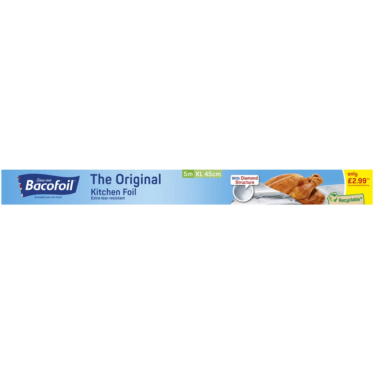 Bacofoil The Original Kitchen Foil 5m x 45cm