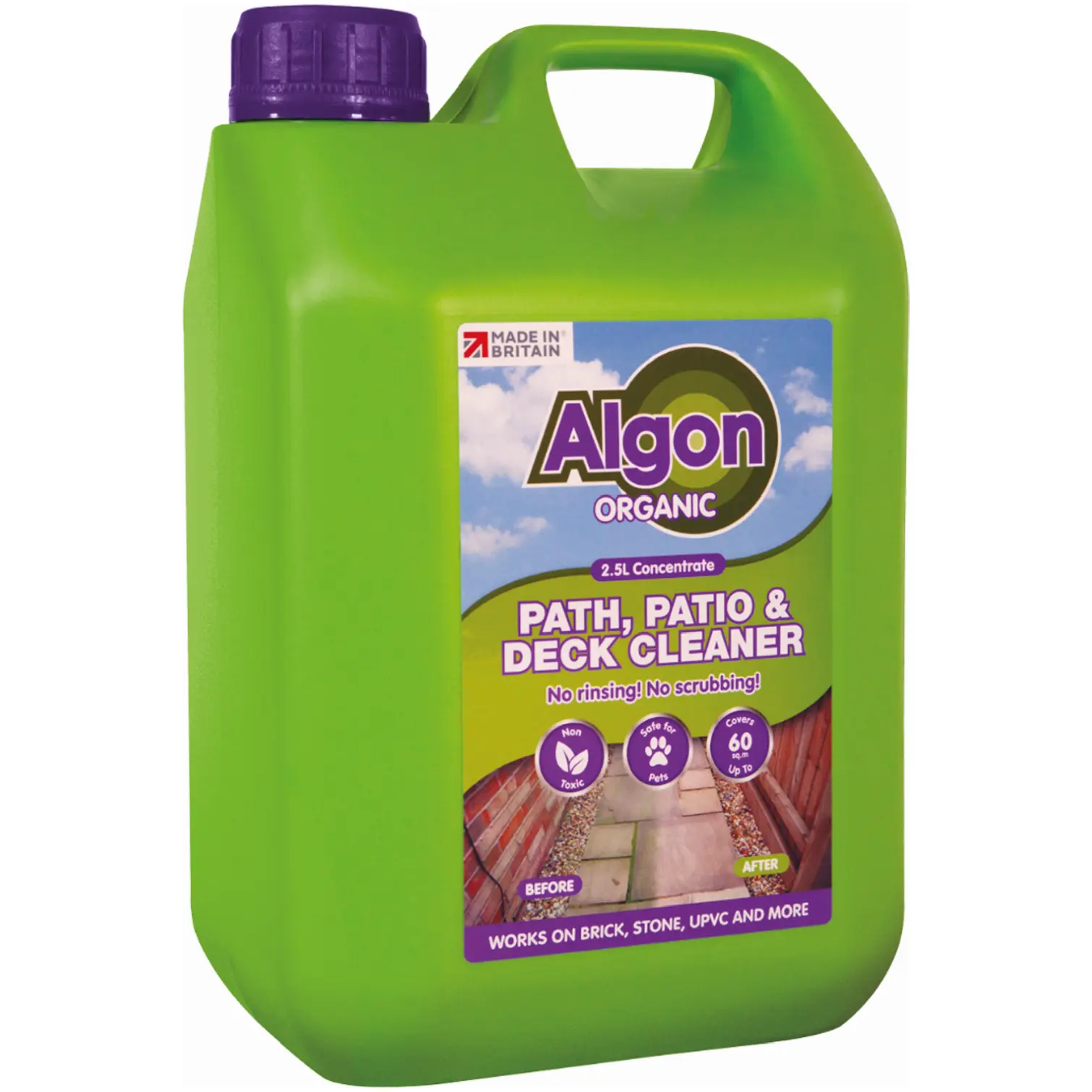 Algon Organic Path & Patio Cleaner 2.5 Litre