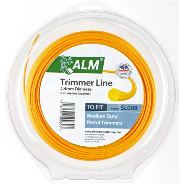 ALM0087 ALM Strimmer Line 90m x 2.4mm