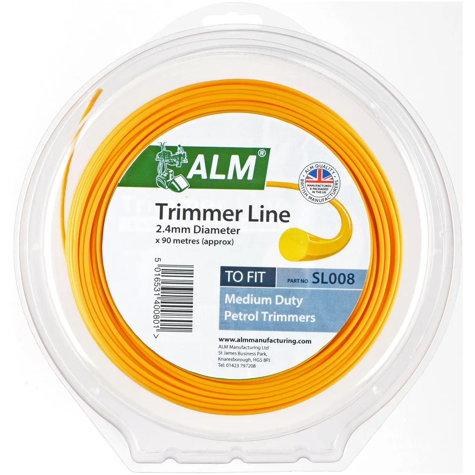 ALM Strimmer Line 90m x 2.4mm