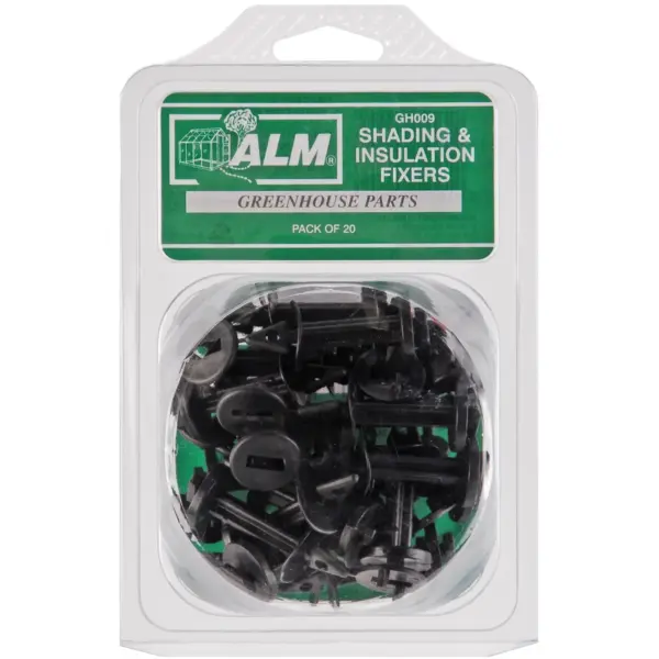 ALM0100 ALM GH009 Shading & Insulation Fixers Pack of 20
