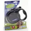 Ancol Viva Black Retractable Tape Lead 5m
