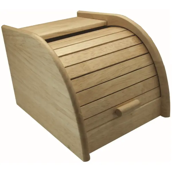 Apollo Wooden Mini Roll Top Bread Bin