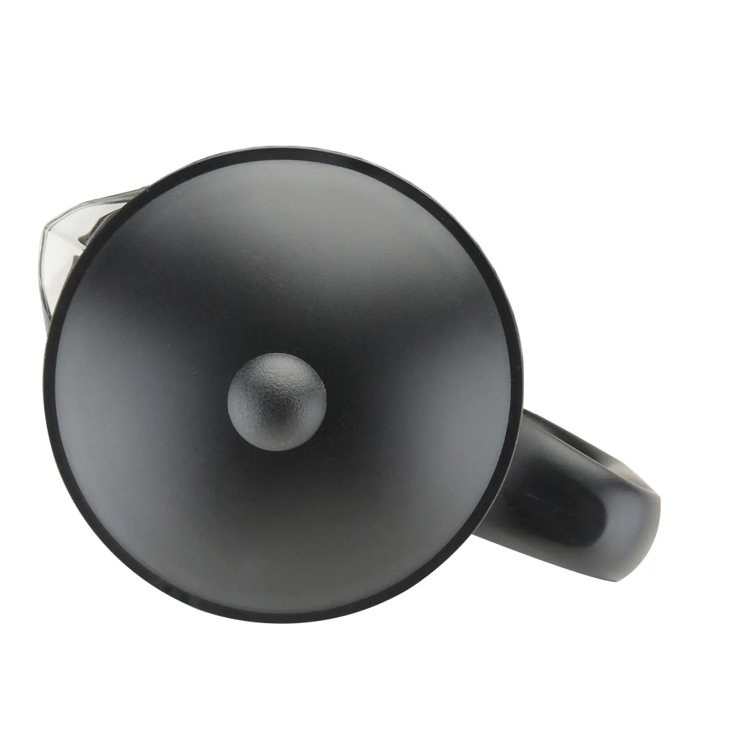 Apollo Black Plastic Cafetiere 12 Cup 1.5Ltr