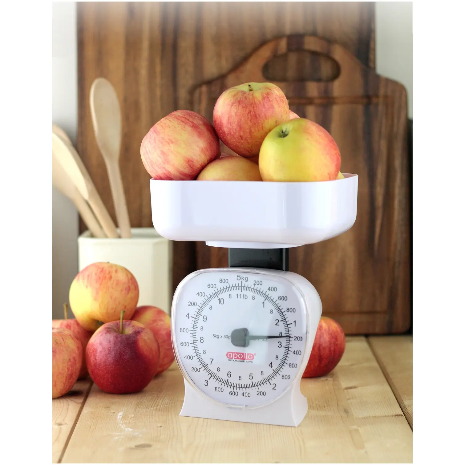 APO0180_3 Apollo Kitchen Scale White 5kg