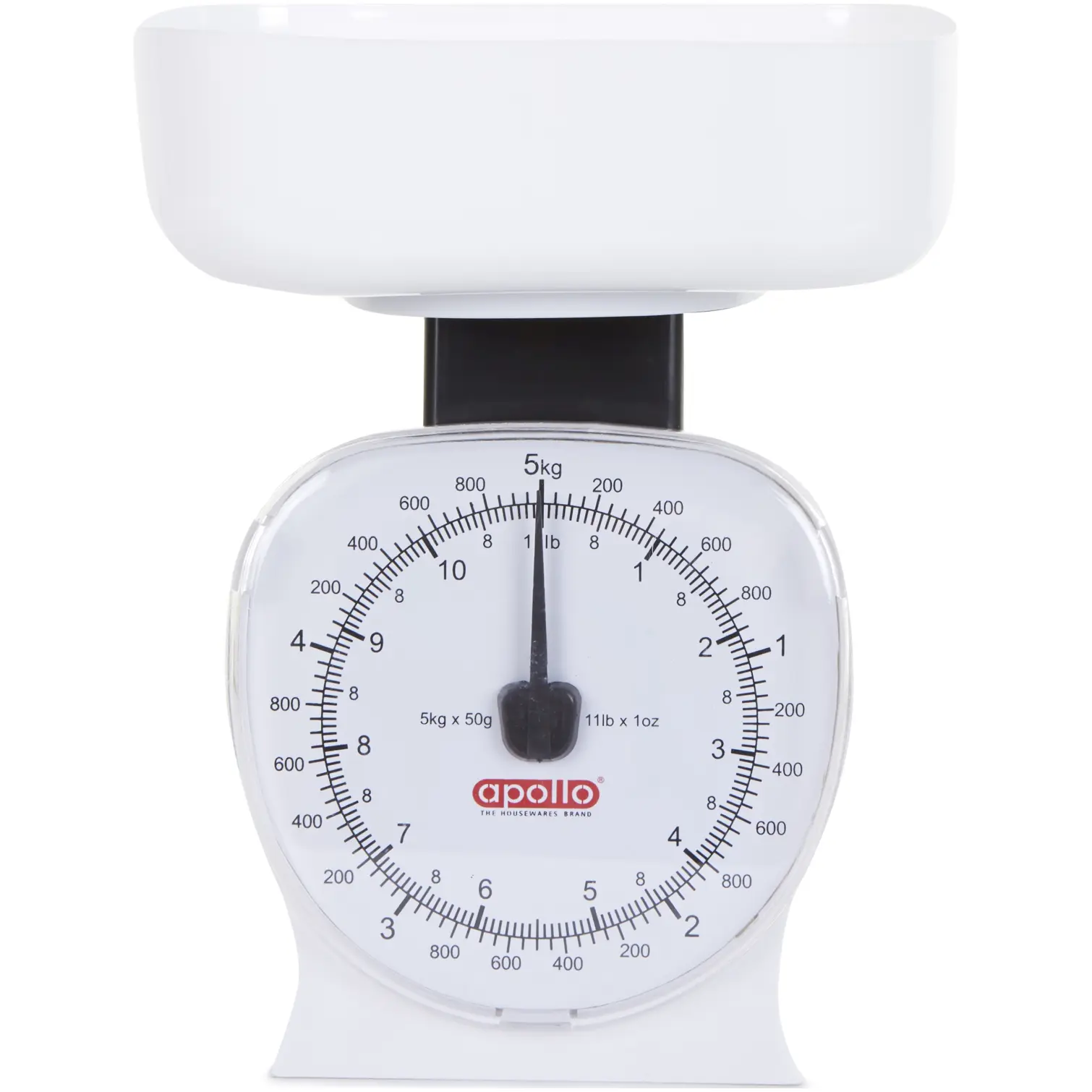 APO0180_4 Apollo Kitchen Scale White 5kg