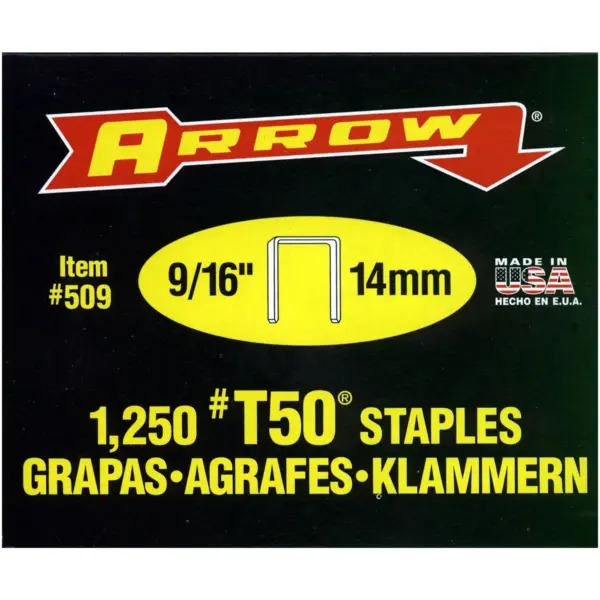 Arrow 14mm T50 Staples