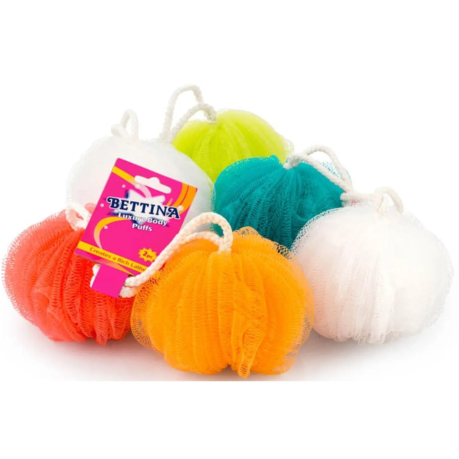 Bettina Luxury Body Puff Assorted Colour