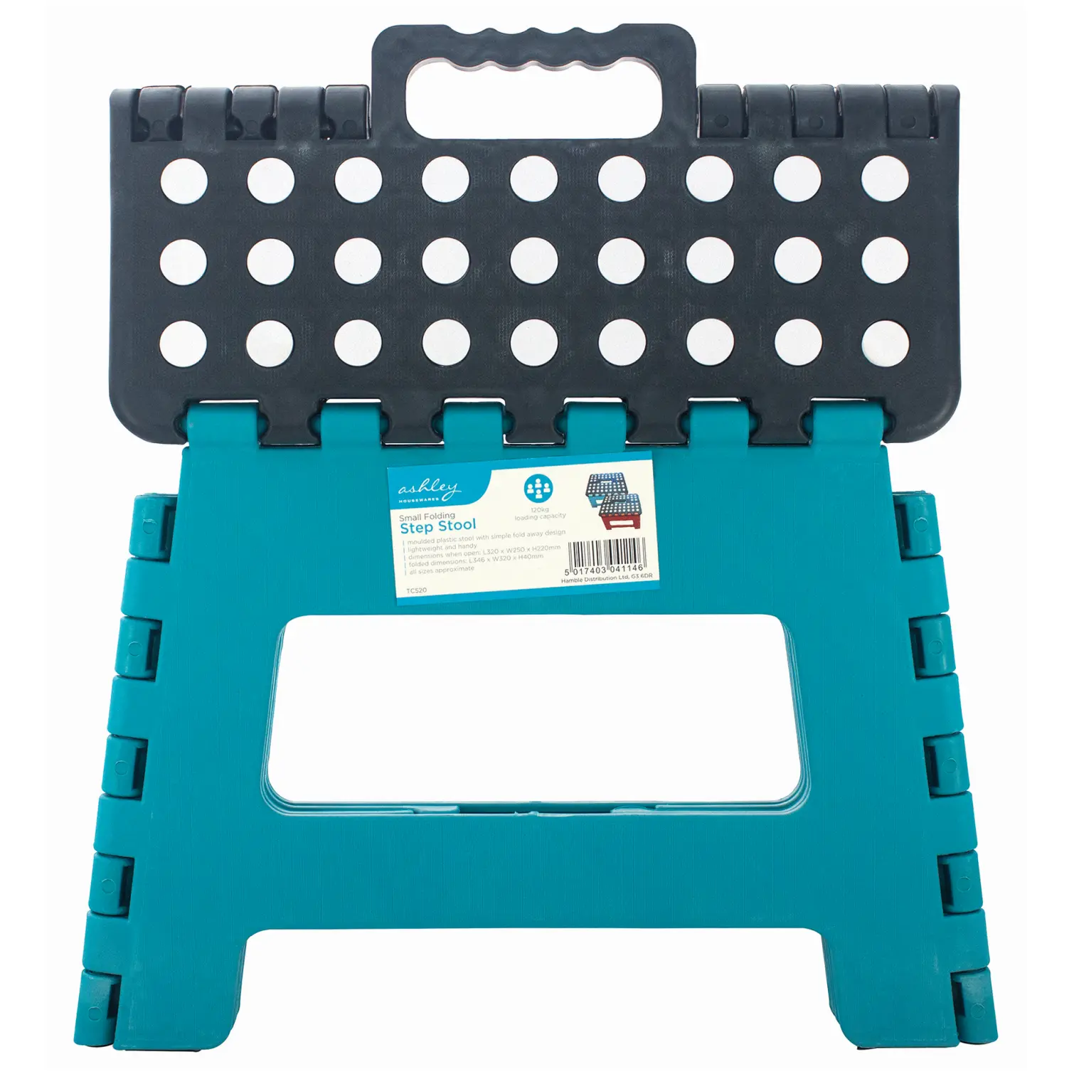 Ashley Small Folding Step Stool  32x25x22cm