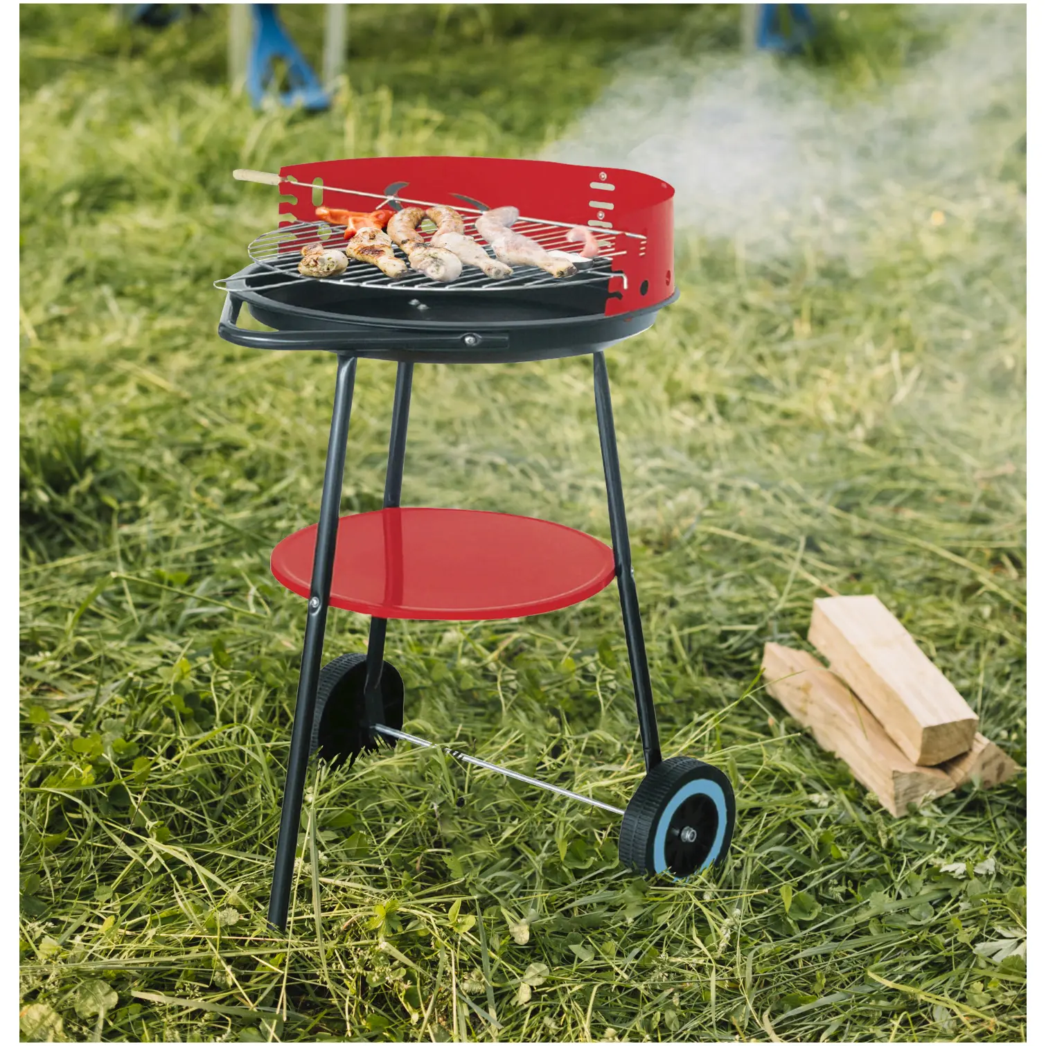 Redwood Leisure Round BBQ 43 x 73cm