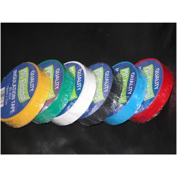 Quality PVC Electrical Yellow Insulation Tape 19mm x 33m