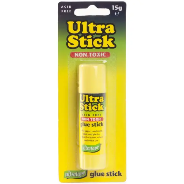 Ultratape Ultra Stick Non Toxic Glue Stick 15g