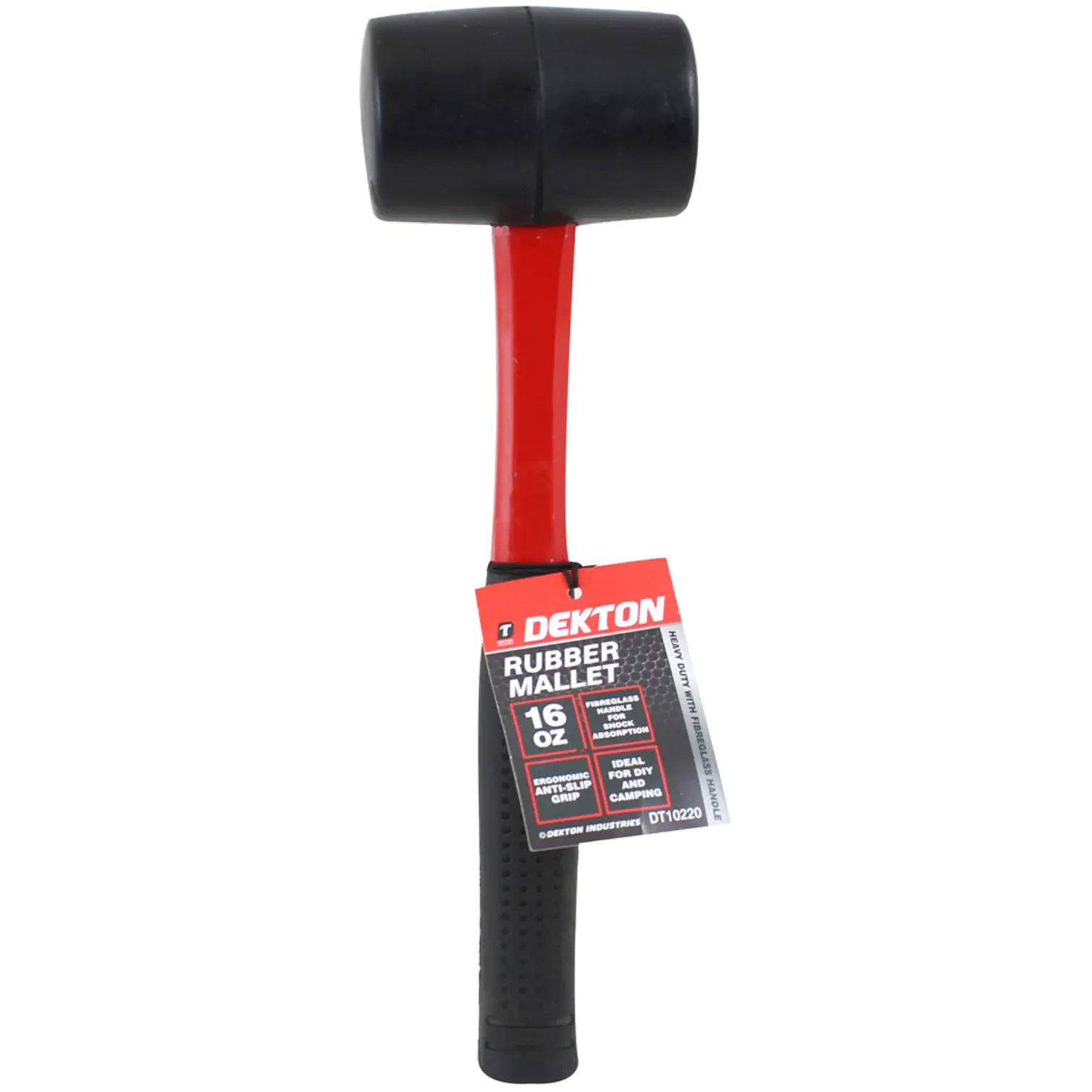 Dekton Rubber Mallet Fibreglass 16oz