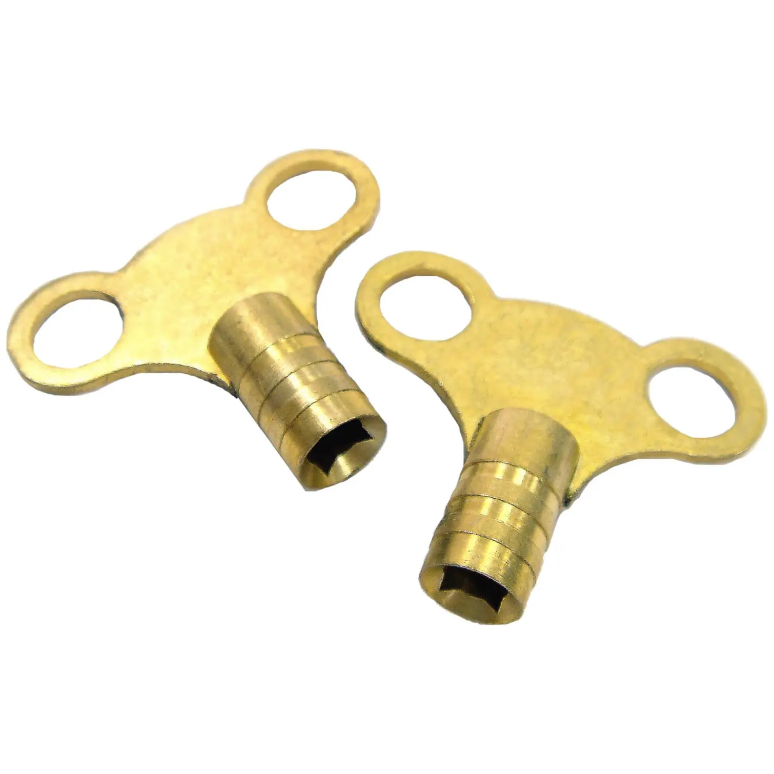 Dekton Radiator Keys Pack of 2 brass radiator bleed keys pack of 2