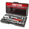 Dekton Socket Set 1/4 inch Drive 40 Pieces