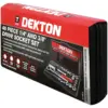 Dekton Socket Set 1/4 inch Drive 40 Pieces