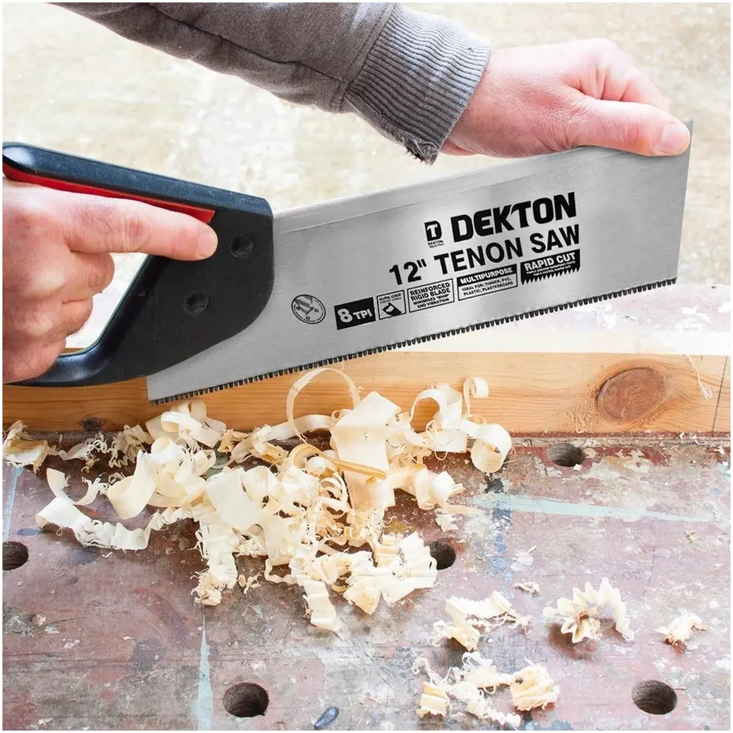 Dekton Rapid Cut Tenon Saw 8 TPI 30cm