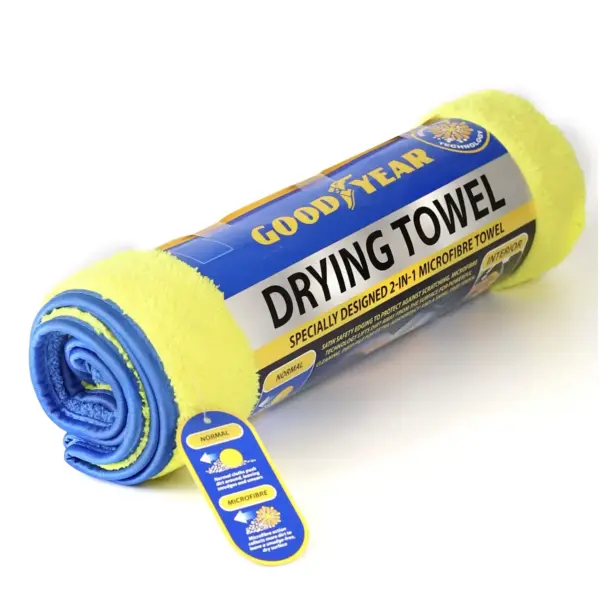 Goodyear Microfibre Drying Towel 2 in 1