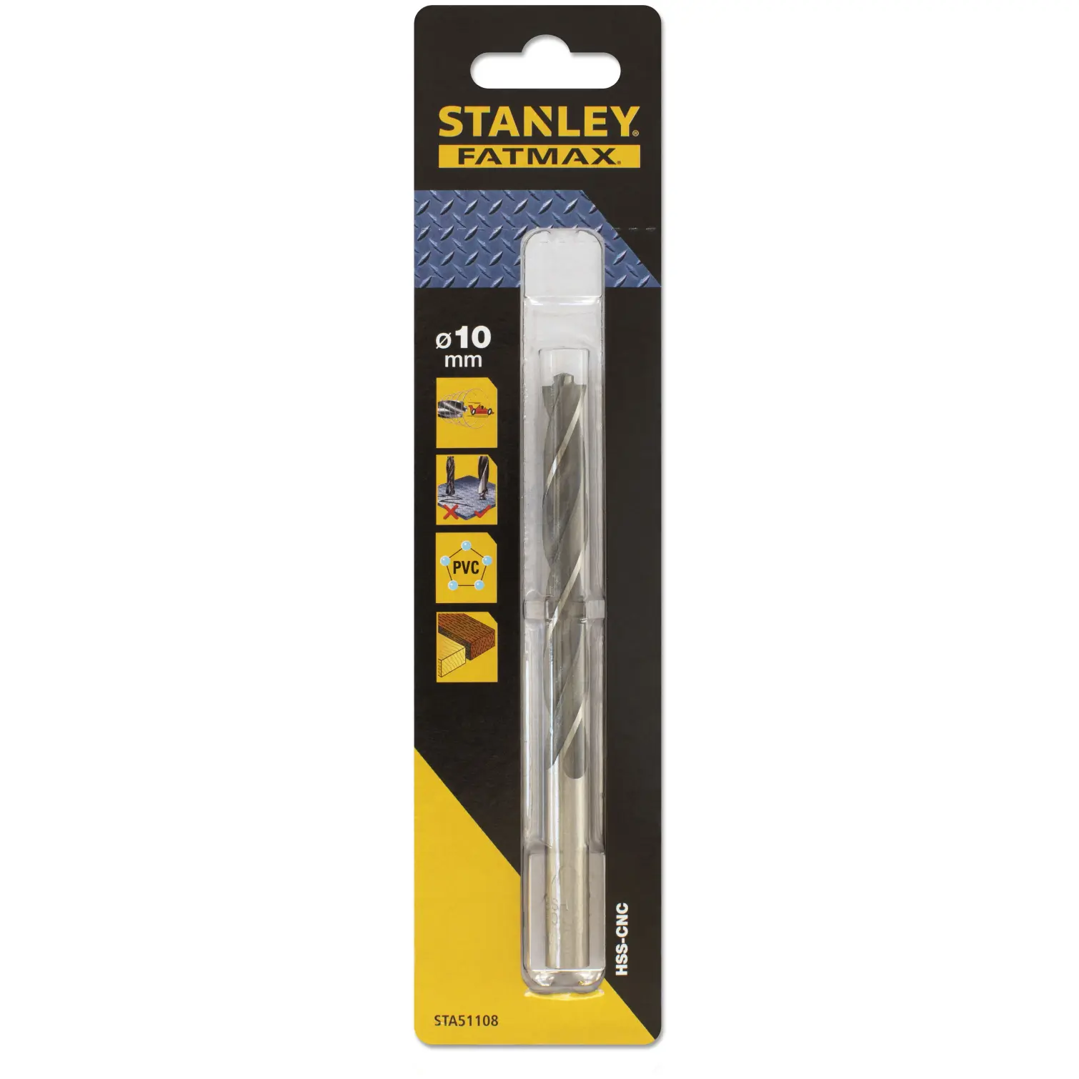 Stanley Fatmax Bullet HSS Drill Bit 10mm x 133mm