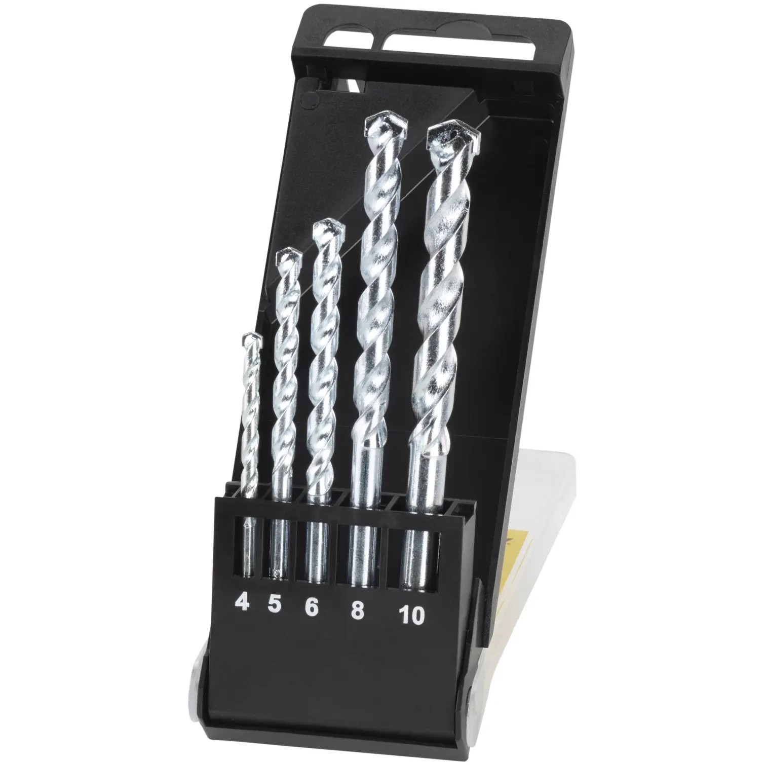 Stanley Masonry Drill Bit Set of 5 î4, 5, 6, 8, 10mm