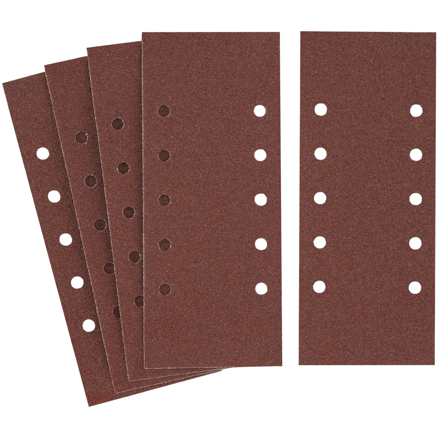 Stanley Half Punched Sanding Sheet 60g Pack of 5