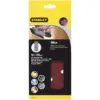 Stanley Third Sanding Sheet Punched 100g Pack of 5