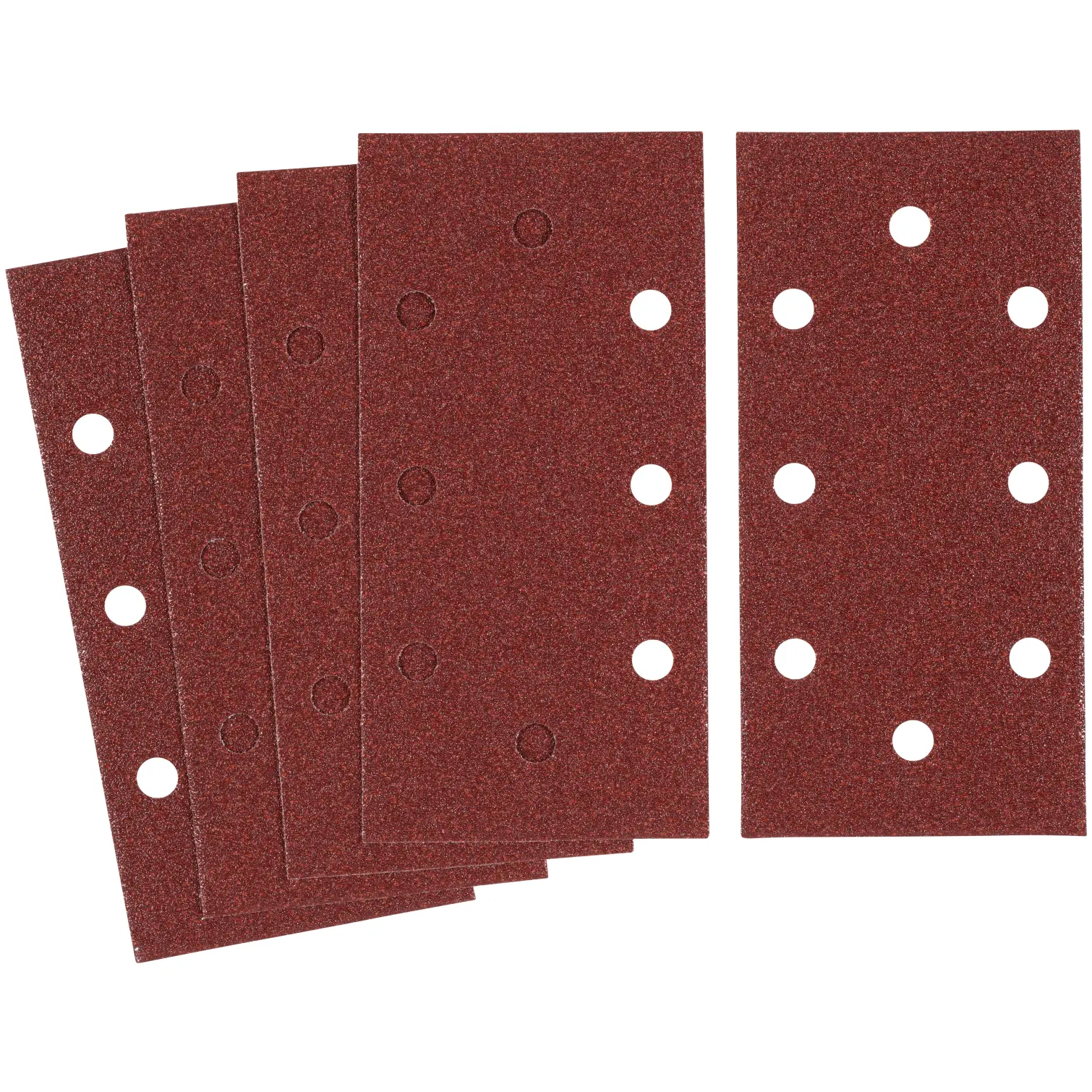Stanley Quickfit Third Sanding Sheet 80g Pack of 5