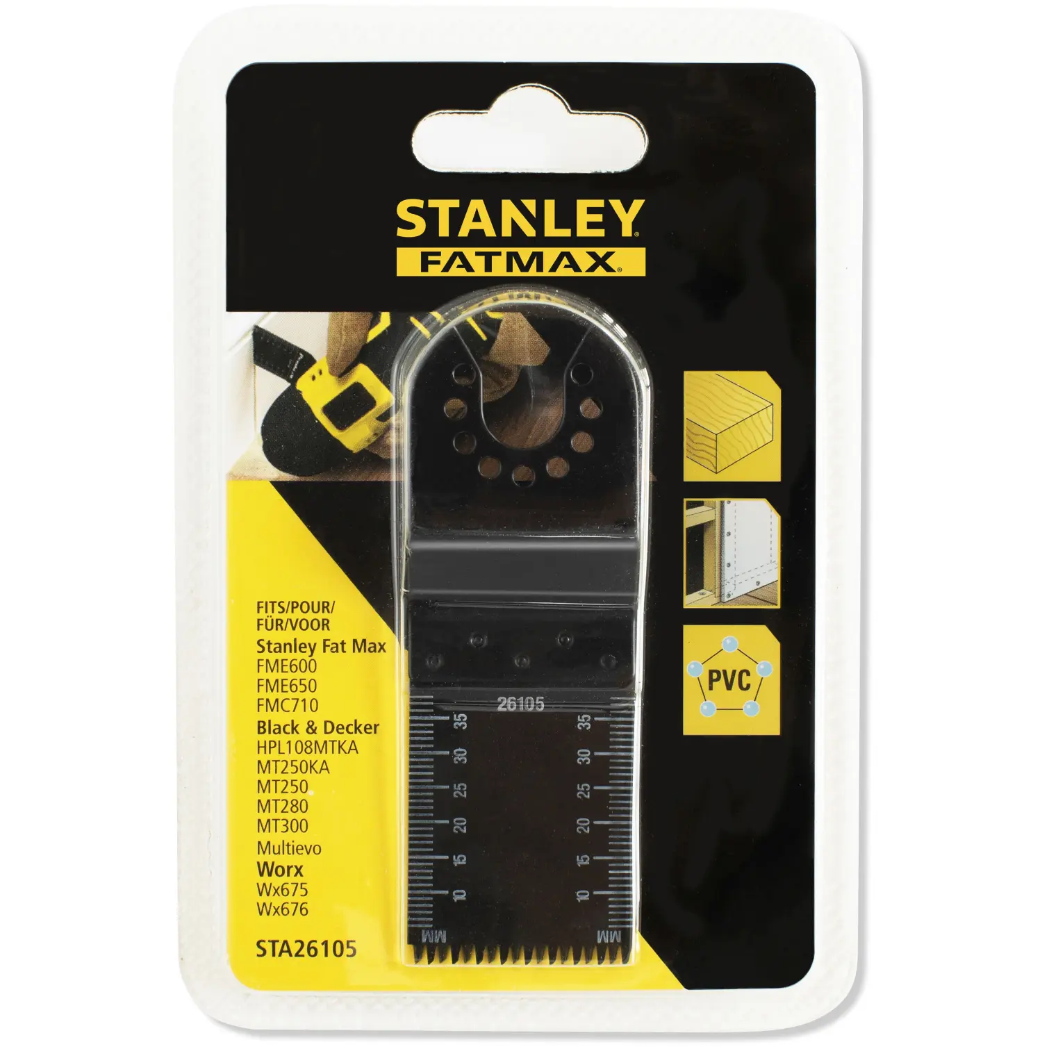 Stanley Fatmax 15TPI Multi Tool Plunge Cut 32mm