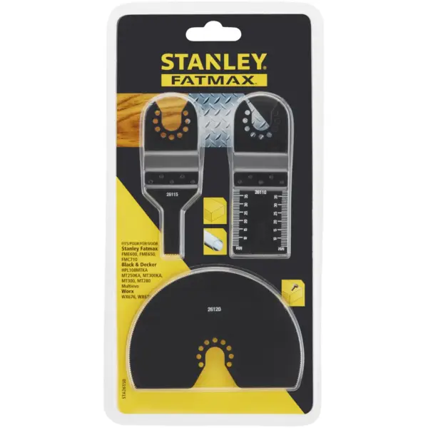 Stanley Fatmax Multi Tool 3 Piece Cutting Set