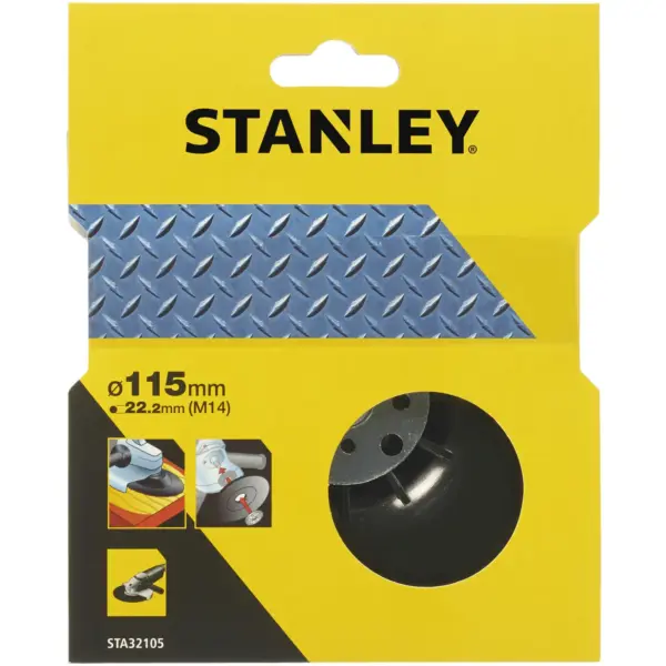 Stanley Nylon Backing Pad 115x22.2mm
