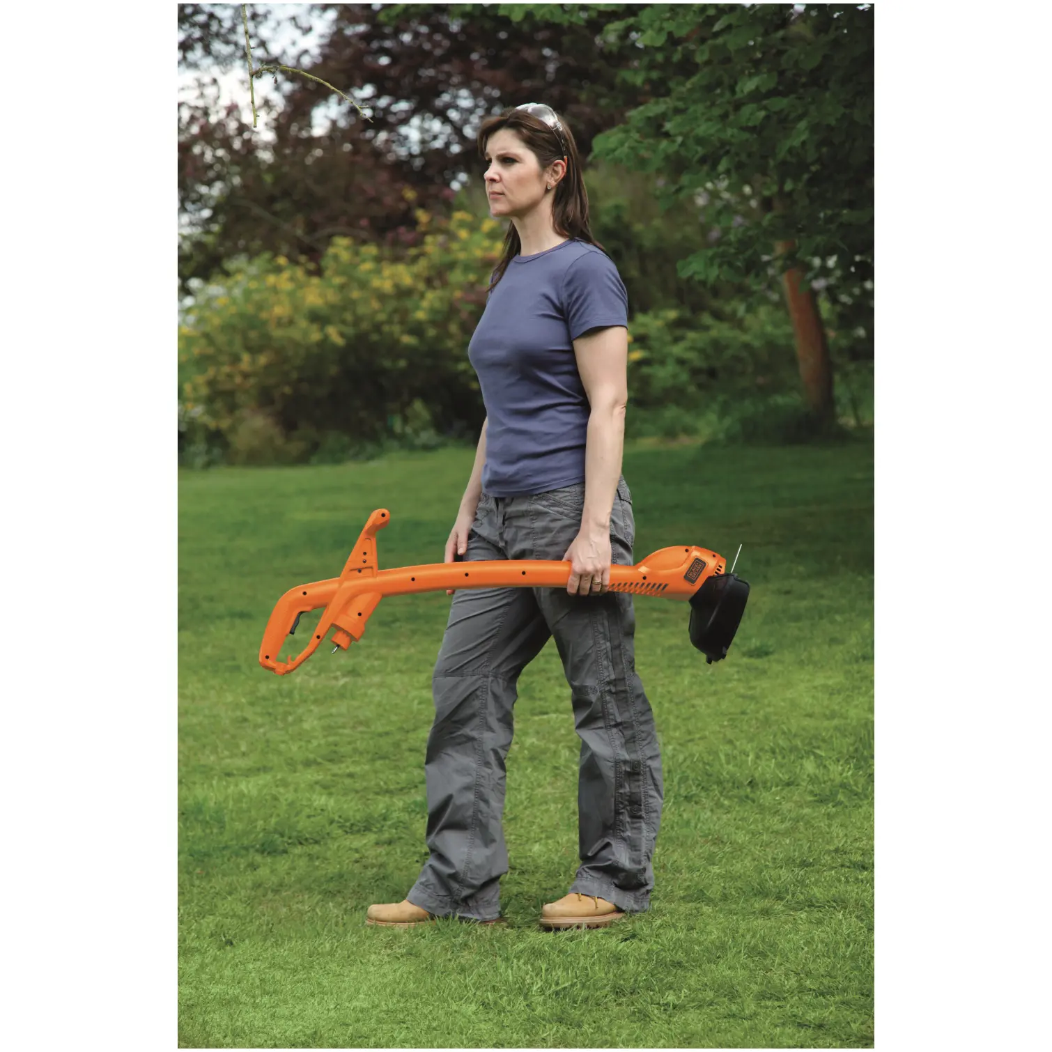 Black+Decker Bump Feed Strimmer 350w 25cm