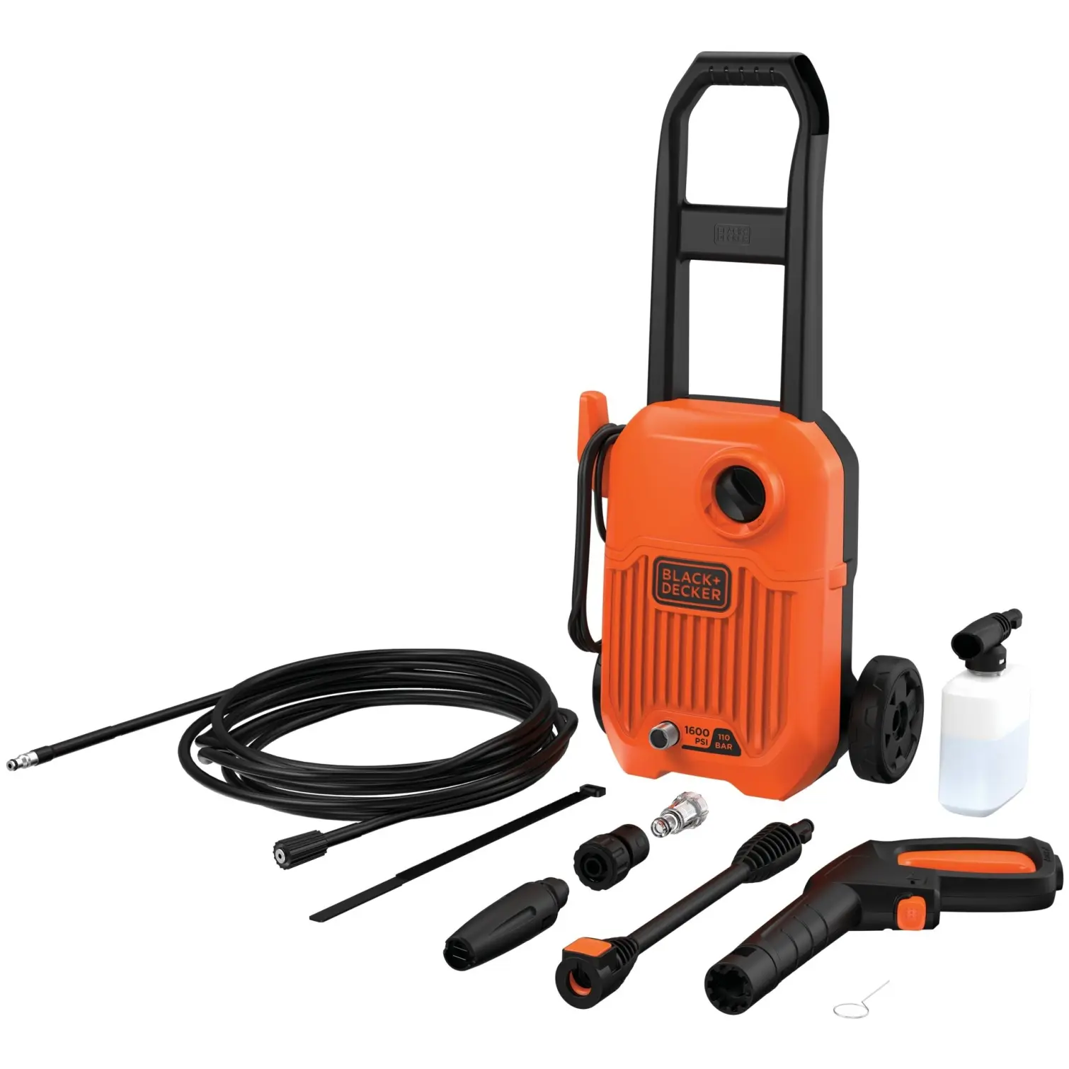 Black+Decker BEPW1300L Pressure Washer 1300w 110 Bar