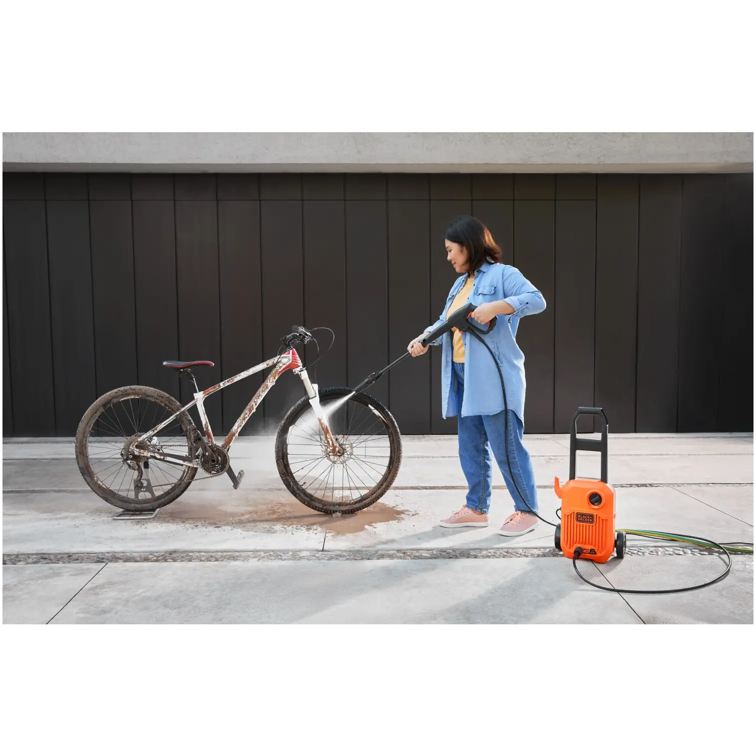 Black+Decker BEPW1300L Pressure Washer 1300w 110 Bar